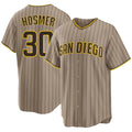 San Diego #30 Hosmer Player Baseball Short Sleeve Sand Jersey Eric For Men Women Youth Gift