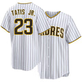 San Diego #23 Tatis Jr. Player Baseball Short Sleeve White Jersey Fernando For Men Women Youth Gift