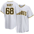 San Diego #68 Hart Player Baseball Short Sleeve White Jersey Kyle For Men Women Youth Gift