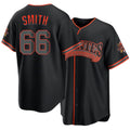 San Francisco #66 Smith Player Baseball Short Sleeve Black Jersey Dylan For Men Women Youth Gift