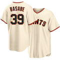 San Francisco #39 Basabe Player Baseball Short Sleeve Cream Jersey Osleivis For Men Women Youth Gift
