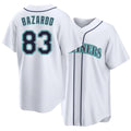 Seattle #83 Bazardo Player Baseball Short Sleeve White Jersey Eduard For Men Women Youth Gift