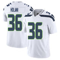 Seattle #36 Holani Player Football V Neck Short Sleeve White Jersey George For Men Youth Women Gift