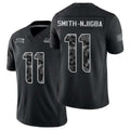 Seattle #11 Smith-Njigba Player Football V Neck Short Sleeve black Jersey Jaxon For Men Youth Women Gift