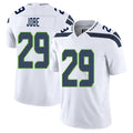 Seattle #29 Jobe Player Football V Neck Short Sleeve White Jersey Josh For Men Youth Women Gift