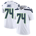 Seattle #74 Jones Player Football V Neck Short Sleeve White Jersey Josh For Men Youth Women Gift
