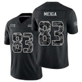 Seattle #83 Meiga Player Football V Neck Short Sleeve black Jersey Malick For Men Youth Women Gift