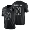 Tampa Bay #11 McMillan Player Football V Neck Short Sleeve Black Jersey Jalen For Men Youth Women Gift