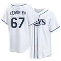 Tampa Bay #67 Legumina Player Baseball Short Sleeve white Jersey Cam For Men Women Youth Gift