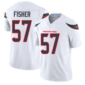 Houston #57 Fisher Player Football V Neck Short Sleeve White Jersey Blake For Men Youth Women Gift