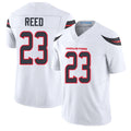 Houston #23 Reed Player Football V Neck Short Sleeve White Jersey Jaylen For Men Youth Women Gift