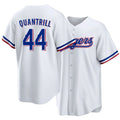 Texas #44 Quantrill Player Baseball Short Sleeve white Jersey Cal For Men Women Youth Gift