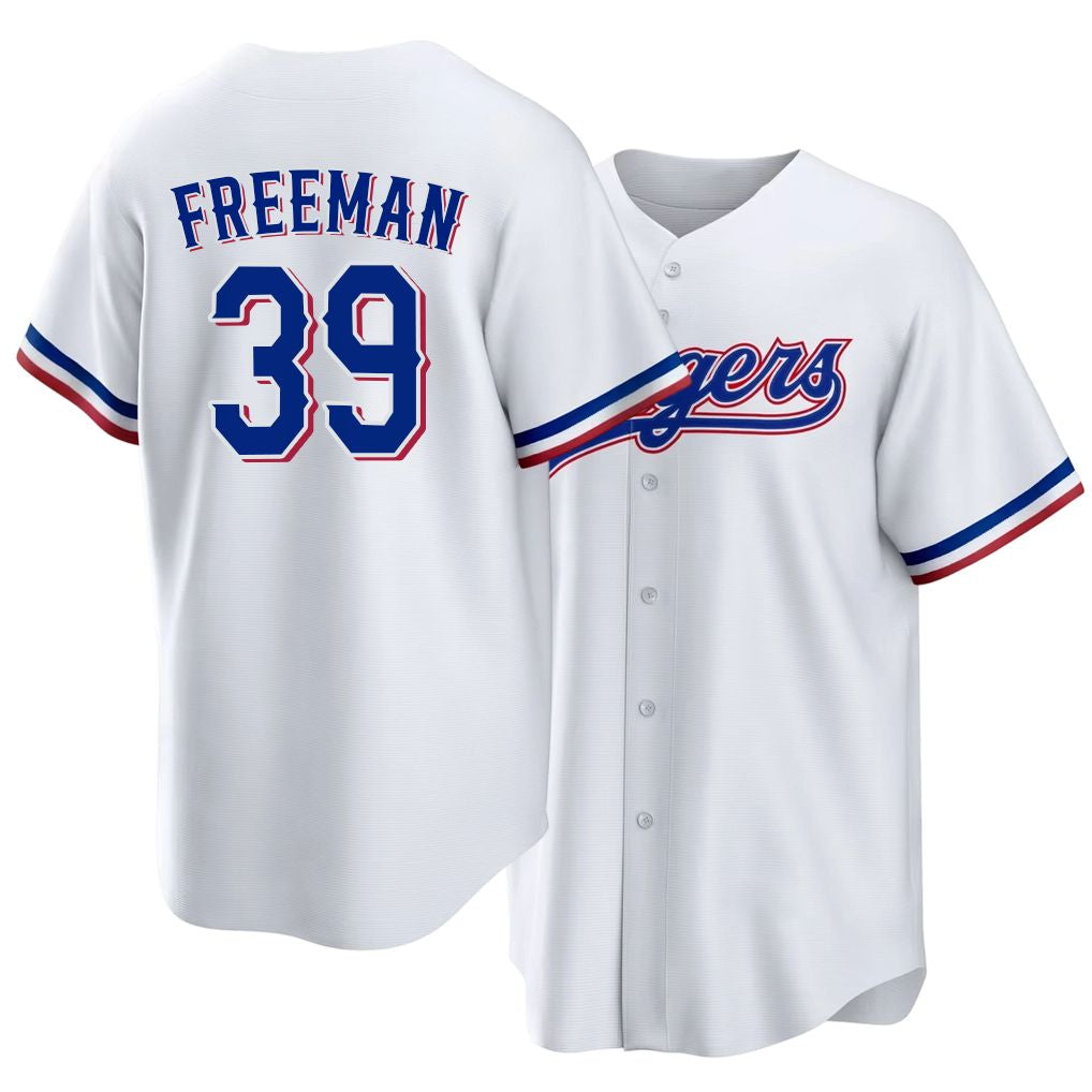 Texas #39 Freeman Player Baseball Short Sleeve white Jersey Cody For Men Women Youth Gift