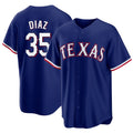Texas #35 DIaz Player Baseball Short Sleeve royal Jersey Elias For Men Women Youth Gift