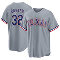 Texas #32 Carter Player Baseball Short Sleeve gray Jersey Evan For Men Women Youth Gift