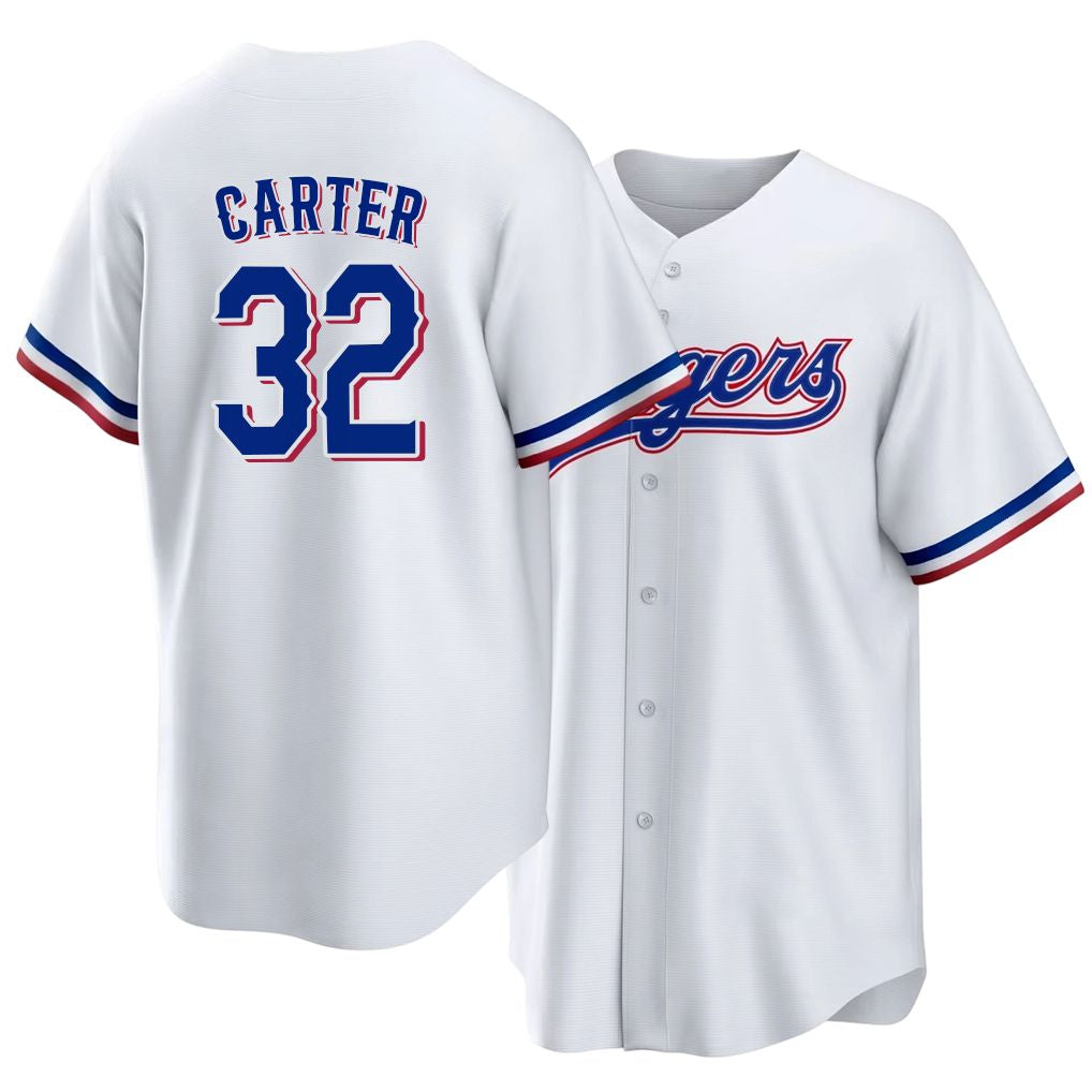 Texas #32 Carter Player Baseball Short Sleeve white Jersey Evan For Men Women Youth Gift