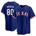 Texas #80 Rocker Player Baseball Short Sleeve royal Jersey Kumar For Men Women Youth Gift