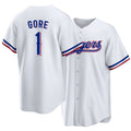 Texas #1 Gore Player Baseball Short Sleeve white Jersey Mackenzie For Men Women Youth Gift