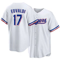Texas #17 Eovaldi Player Baseball Short Sleeve white Jersey Nathan For Men Women Youth Gift