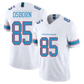 Tennessee #85 Osborn Player Football V Neck Short Sleeve White Jersey K.J. For Men Youth Women Gift
