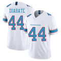 Tennessee #44 Diabate Player Football V Neck Short Sleeve White Jersey Mohamoud For Men Youth Women Gift