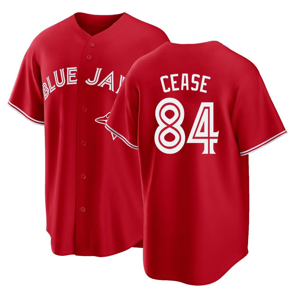 Toronto #84 Cease Player Baseball Short Sleeve Red Jersey Dylan For Men Women Youth Gift