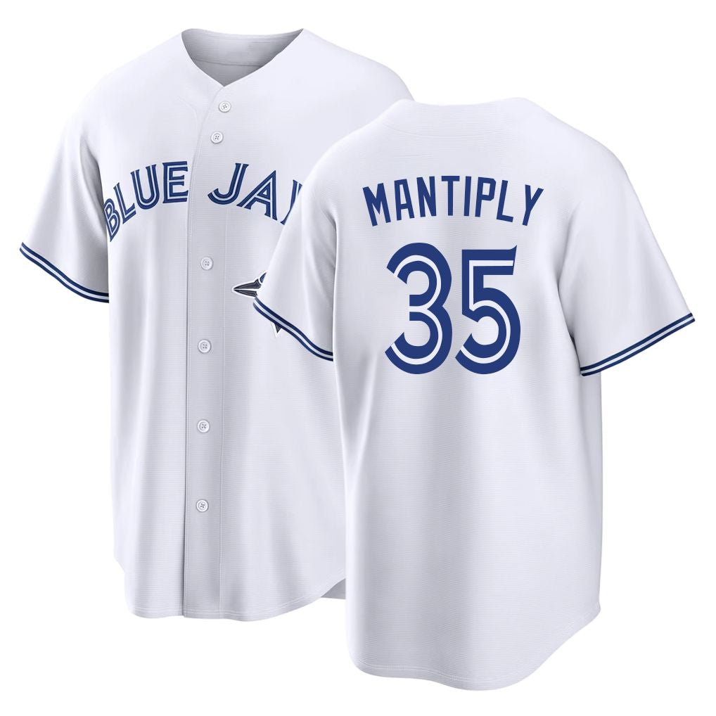 Toronto #35 Mantiply Player Baseball Short Sleeve White Jersey Joe For Men Women Youth Gift