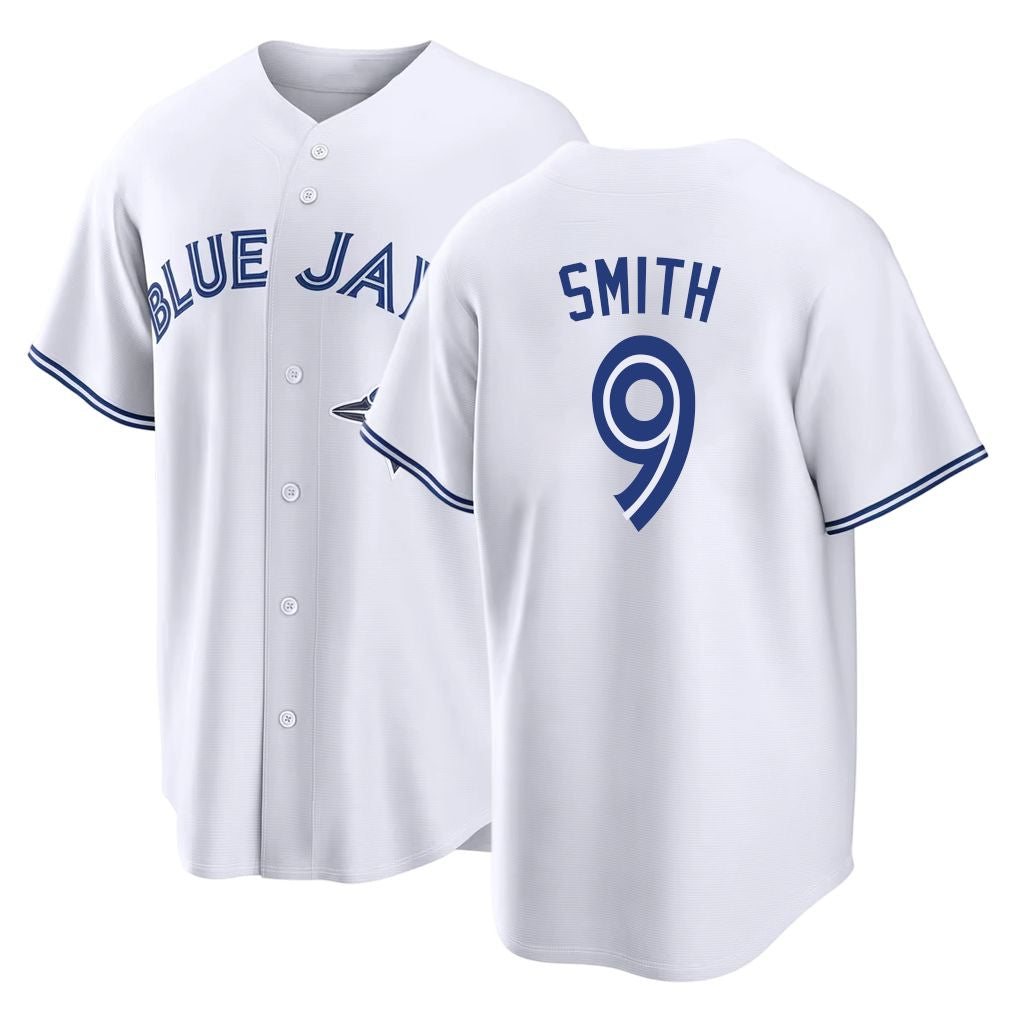 Toronto #9 Smith Player Baseball Short Sleeve White Jersey Josh For Men Women Youth Gift