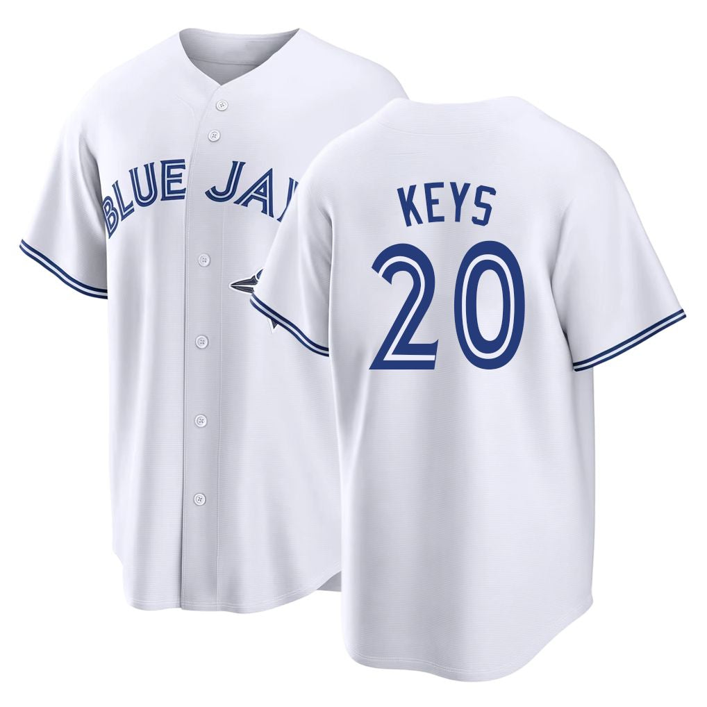 Toronto #20 Keys Player Baseball Short Sleeve White Jersey Sean For Men Women Youth Gift