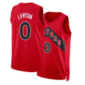Toronto #0 Lawson Player Basketball Sleeveless Red Jersey A.J. For Adult Youth