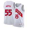 Toronto #55 Martin Player Basketball Sleeveless White Jersey Alijah For Adult Youth