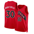 Toronto #30 Murray-Boyles Player Basketball Sleeveless Red Jersey Collin For Adult Youth
