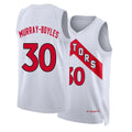 Toronto #30 Murray-Boyles Player Basketball Sleeveless White Jersey Collin For Adult Youth