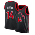 Toronto #14 Walter Player Basketball Sleeveless Black Jersey Ja'Kobe For Adult Youth