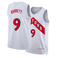 Toronto #9 Barrett Player Basketball Sleeveless White Jersey RJ For Adult Youth