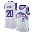 Utah #20 Okogie Player Basketball Sleeveless White Jersey Josh For Adult Youth