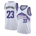 Utah #23 Markkanen Player Basketball Sleeveless White Jersey Lauri For Adult Youth