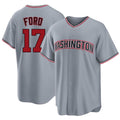 Washington #17 Ford Player Baseball Short Sleeve gray Jersey Harry For Men Women Youth Gift