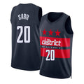 Washington #20 Sarr Player Basketball Sleeveless Navy Jersey Alex For Adult Youth