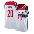 Washington #20 Sarr Player Basketball Sleeveless White Jersey Alex For Adult Youth