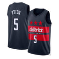 Washington #5 Ayton Player Basketball Sleeveless Navy Jersey Deandre For Adult Youth