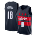 Washington #18 George Player Basketball Sleeveless Navy Jersey Kyshawn For Adult Youth