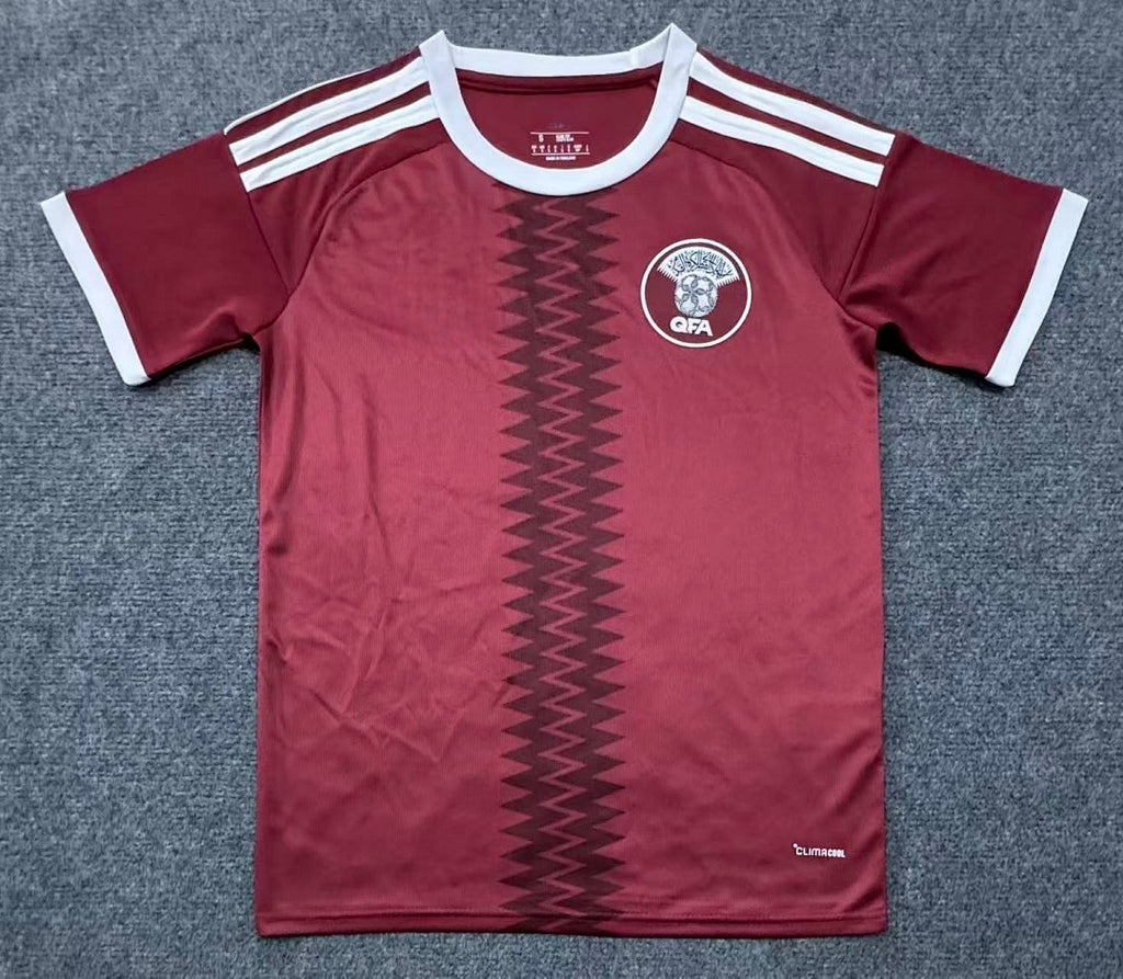 Custom Qatar Soccer Jersey – Personalized Name & Number Football Shirt:2026 Cup Fans